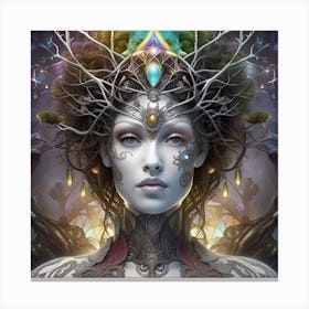 Ethereal Woman 17 Canvas Print