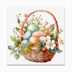 Easter Basket 4 Canvas Print