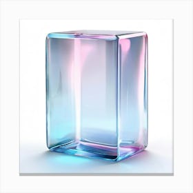 Glass Cube Canvas Print