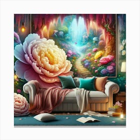 Fairy Garden 5 Canvas Print