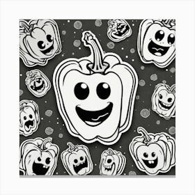 Halloween Pumpkins 14 Canvas Print