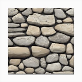 Stone Wall 8 Canvas Print