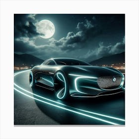 Futuristic Car 6 Canvas Print