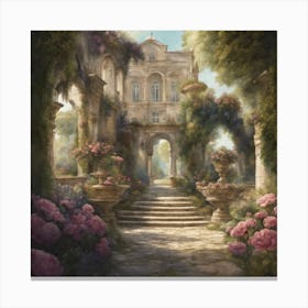 Rose Garden Canvas Print