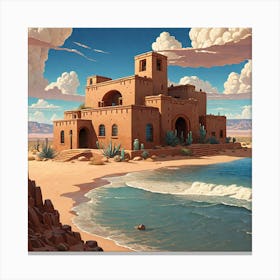 Southwest Sea Canvas Print