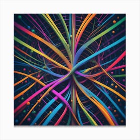 Abstract Background - Abstract Stock Videos & Royalty-Free Footage 1 Canvas Print