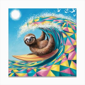 Surfs Up Nursery Kids (1) Canvas Print