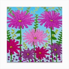 Chrysanthemums Canvas Print