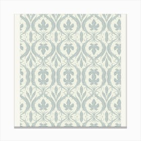 Damask Wallpaper Canvas Print