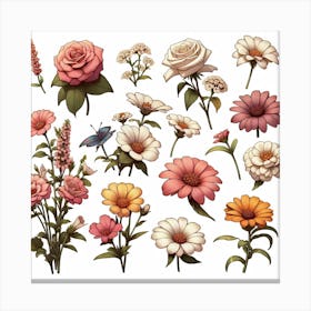 Flower glade Canvas Print