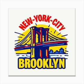 New York City Brooklyn Canvas Print