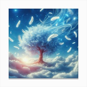 Tree In The Sky 52 Canvas Print