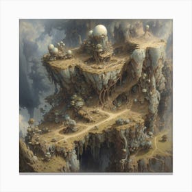 Fantasy City Canvas Print