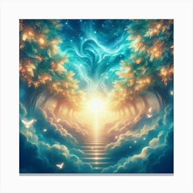 Way To Heaven Canvas Print