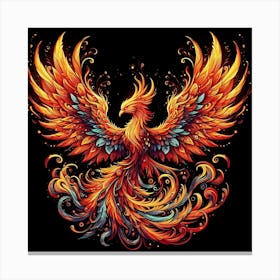 Phoenix 3 Canvas Print