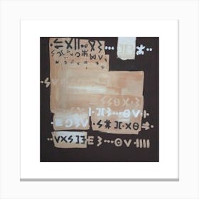 Arithmetic 3 Canvas Print