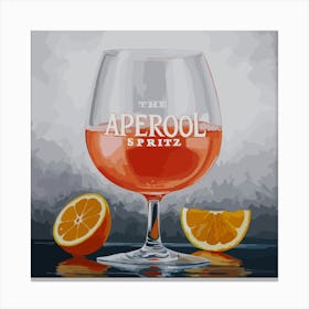 Aperol Spritz Orange - Aperol, Spritz, Aperol spritz, Cocktail, Orange, Drink 20 Canvas Print