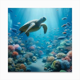 Sea Turtle Canvas Print