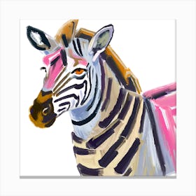 Grevy S Zebra 03 Canvas Print