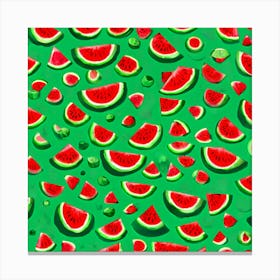 Watermelon Slices 6 Canvas Print