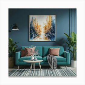 Abstract Painting 1 Canvas Print