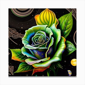 Iridescent Rose Canvas Print