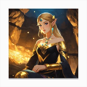 Legend Of Zelda Breath Of The Wild 2 Canvas Print