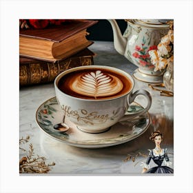 A Mesmerizing Illustration Of A Still Life Featuri G3rdex6lsjav7iu3hfkv9a Id6iphihqpq1wft9arnhhg Canvas Print