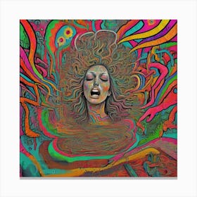 Psychedelic Works Canvas Print