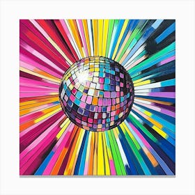 Disco Ball 1 Canvas Print