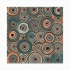 Abstract Circles 8 Canvas Print