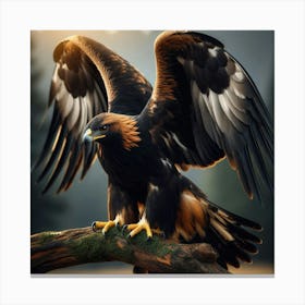 Golden Eagle 11 Canvas Print