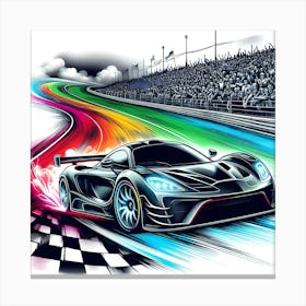 Mclaren Gt1 Canvas Print