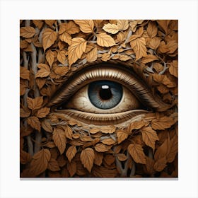 Eye Of The Forest 2 Canvas Print