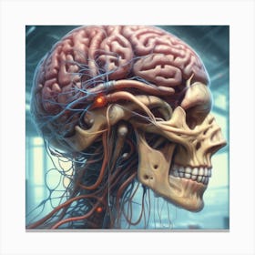 Brain Anatomy 1 Canvas Print