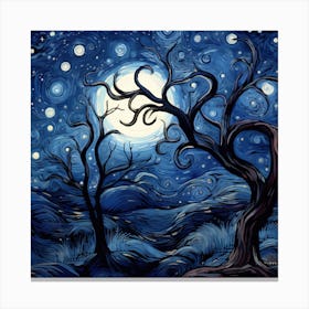 Starry Night 24 Canvas Print