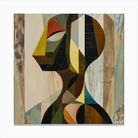 Abstract Portrait Of A Woman 75 Canvas Print