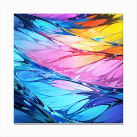 Abstract series: Irisdescent II Canvas Print