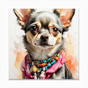 Chihuahua Canvas Print