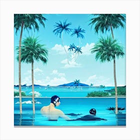 Scuba Diving 2 Canvas Print