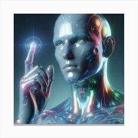 Cyborg 24 Canvas Print