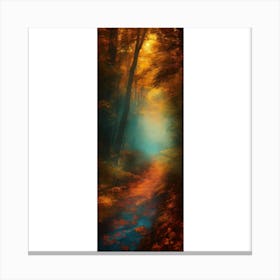 Autumn In The Forest 3 Canvas Print