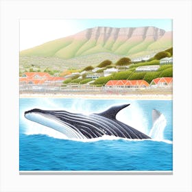 Humpback Whale 4 Canvas Print