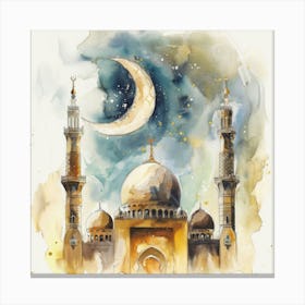 Islamic Mosque 14 Canvas Print