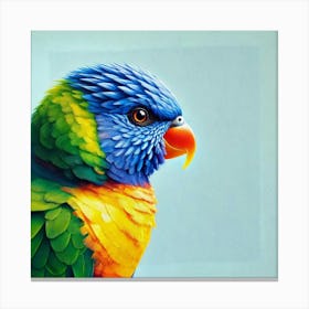 Rainbow Lorikeet Canvas Print