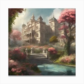 Fairytale Castle 23 Canvas Print