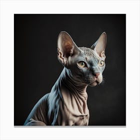 Sphynx Cat Canvas Print