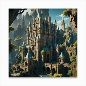 Fantasy Castle 12 Canvas Print