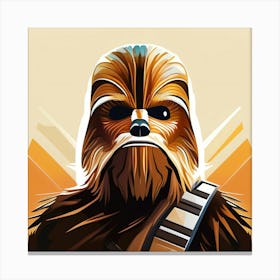 Star Wars Chewbacca Canvas Print