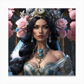 queen roseina Canvas Print